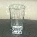 广州玻璃杯定做,高白料玻璃四方杯