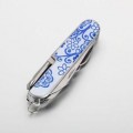 不锈钢青花瓷多功能工具刀定做