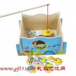 婴幼儿礼品 趣味钓鱼玩具磁性钓鱼玩具定制