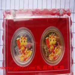龙年礼品定制,龙年纪念章定做