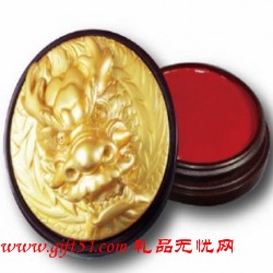 金龙开运印泥盒
