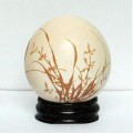 蛋雕刻工艺品,新奇特色礼品定制