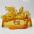 会议商务庆典礼品,龙运吉祥,琉璃工艺品摆件定制