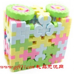 彩色塑料积木,拼插积木定制 益智玩具