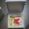 中国红瓷烤瓷笔U盘鼠标套装定做,特色商务办公展会礼品