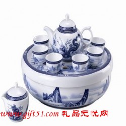 龙年龙腾天下茶具定制