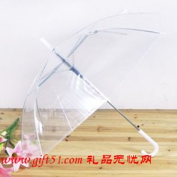 透明雨伞,晴雨伞,广告伞,礼品伞定制,可印LOGO