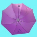 折叠珠光防紫外线广告伞