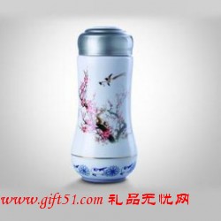 高档骨瓷杯定制,商务礼品