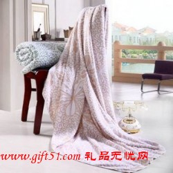 竹纤维抗菌毛巾毯