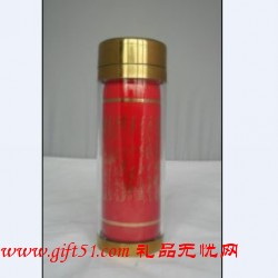 中国红陶瓷保温杯 红瓷保温杯