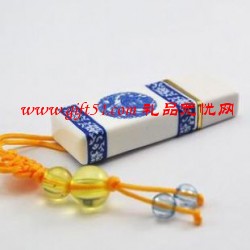 青花中国龙U盘|中国龙青花瓷U盘|优盘定制