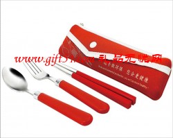广告枕形便携式餐具定制