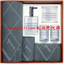 毛巾沐浴套装定制 员工福利礼品