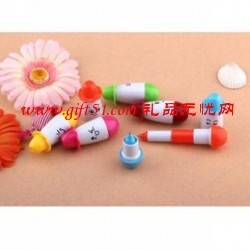 笑脸娃娃伸缩笔 学生广告礼品笔定制