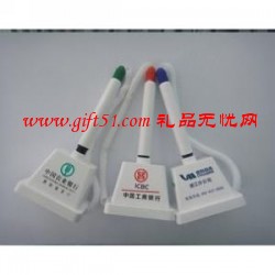 银行柜台广告笔,前台签字笔