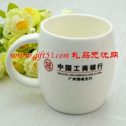 新骨瓷鼓形杯/陶瓷马克杯