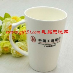 广告陶瓷V形杯