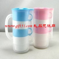 多彩乐水壶连环套杯