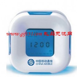 旋转感应四面闹钟/电子万年历