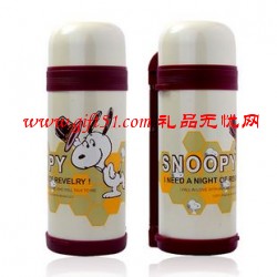 史努比魔术真空大水壶 保温运动水壶