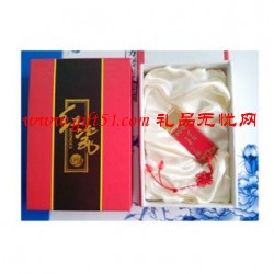 马年红瓷福字U盘 礼品U盘