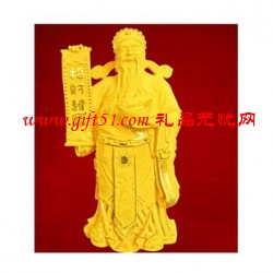绒沙金招财进宝摆件