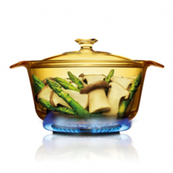 VISIONS 美国康宁晶彩透明时尚煮锅