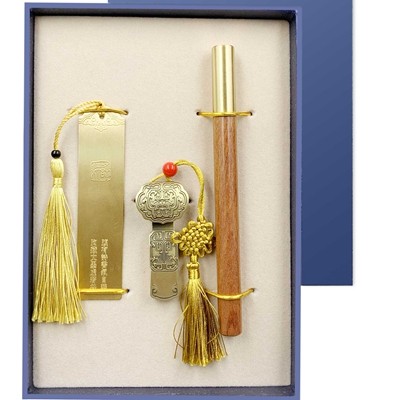 古青铜如意U盘三件套